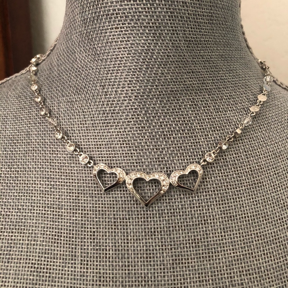 Annaleece by Devries 3 hearts necklace